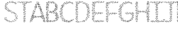 HKH Spring Buds font preview